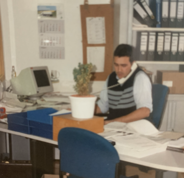 FastEnergy-Geschäftsführer Josef Weichslberger im Jahr 2003